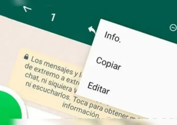 WhatsApp permitirá a los usuarios editar los mensajes enviados