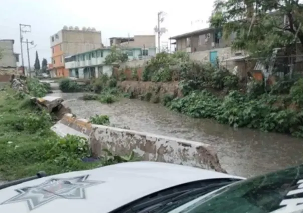 Azota lluvia a Cuatitlán Izcalli, inunda cuatro colonias