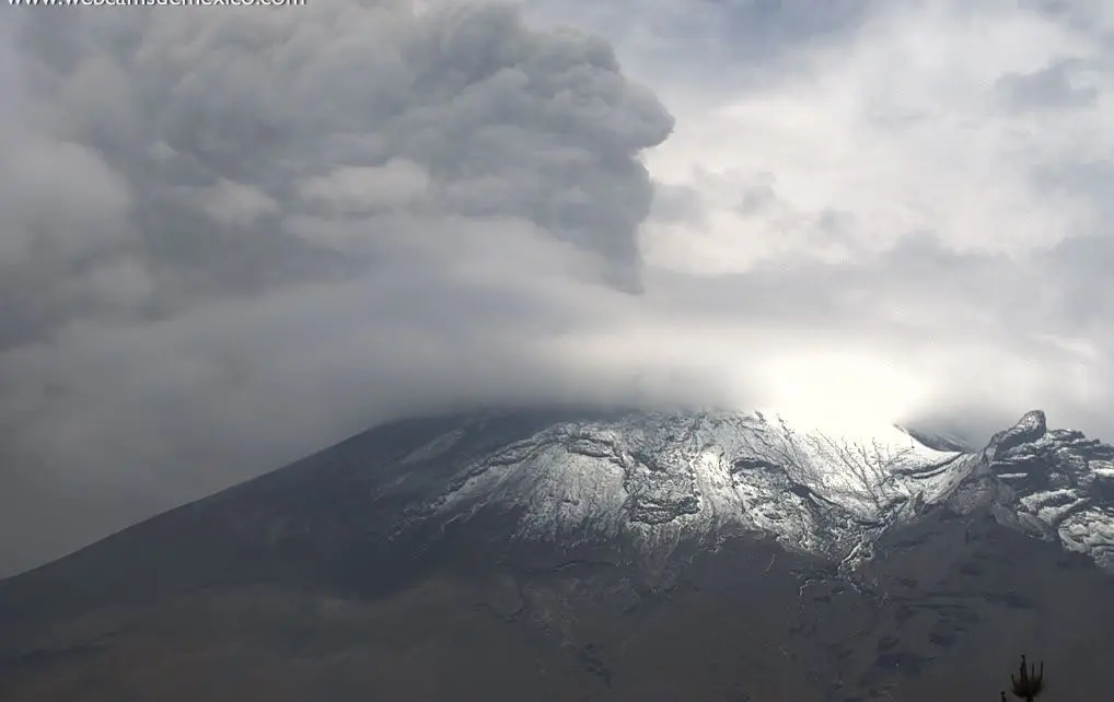 Hay una clara disminución en la amplitud de la señal sísmica del tremor. Foto. PC Puebla
