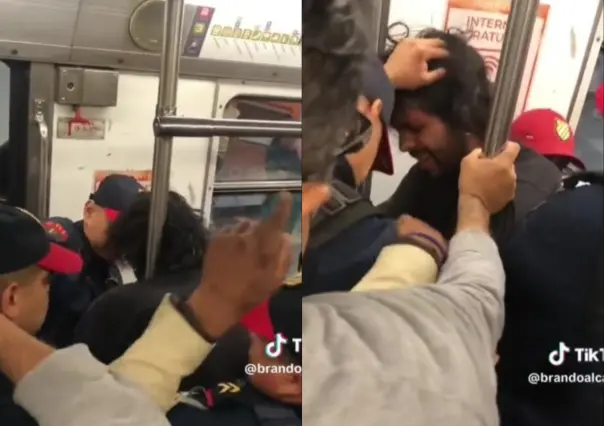 Video viral de desalojo en Metro: Usuarios cuestionan uso de fuerza por seguridad