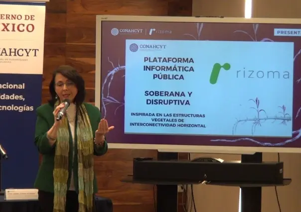 Presenta Conahcyt “Rizoma” su nueva plataforma informática