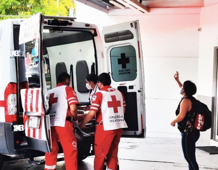 Personal medico Cruz Roja Mexicana. Foto: Contacto Hoy.