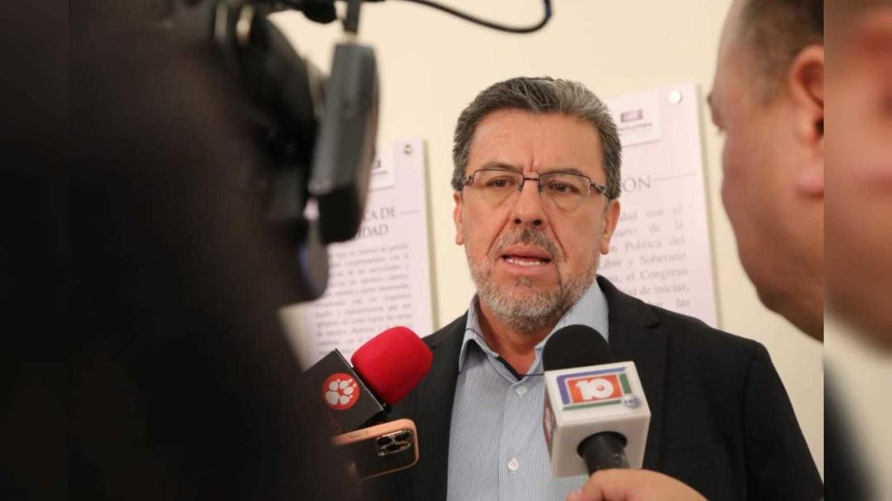 Diputado Ricardo López afirmó que Durango es uno de los lugares más seguros de la Republica para invertir. Foto: Congreso del Estado.