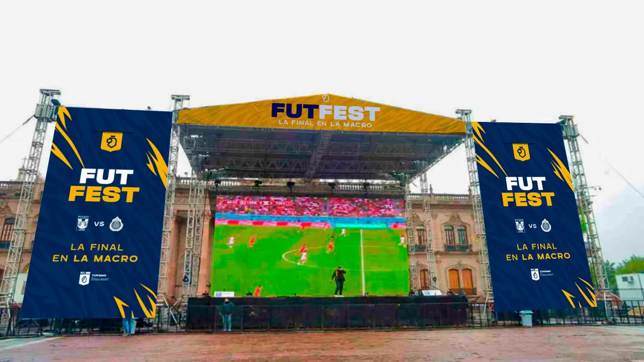 Los regios se prepEl Fut Fest comenzará a las 19:30 horas en la Explanada de los Héroes en la Macroplaza. Foto: Facebook El Gobierno de Nuevo León