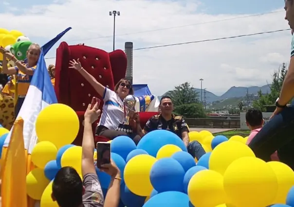 ¡Oronda! Celebra María Julia el octavo campeonato de Tigres