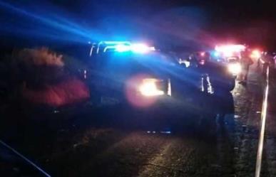 Muere en volcadura un hombre en la carretera Durango - Parral