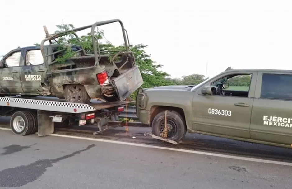 El hecho ocurrió en la colonia Mirasol, en Tamuín ubicado en la zona huasteca del estado, reportaron a través de redes sociales una intensa balacera entre civiles armados y elementos del Ejército. Foto: Especial.