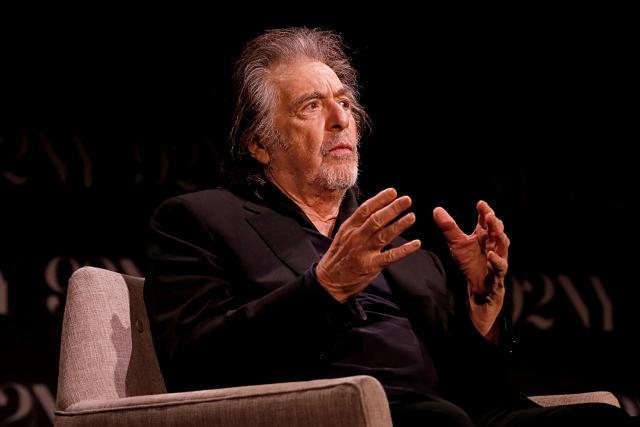 Al Pacino y su pareja aún no han hecho públicamente la noticia de que serán padres. Foto. Especial