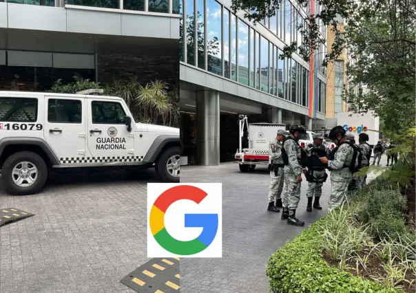 Amenaza de bomba en Google México provoca evacuación y movilización policial