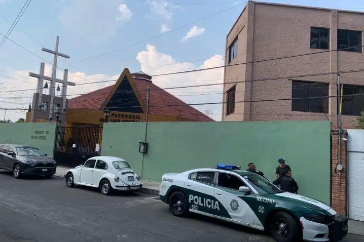 Asaltan la Parroquia San Luis Gonzaga en Iztacalco