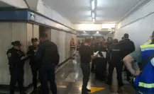 Muere joven electrocutado tras caer a vías del Metro Bellas Artes en la CDMX
