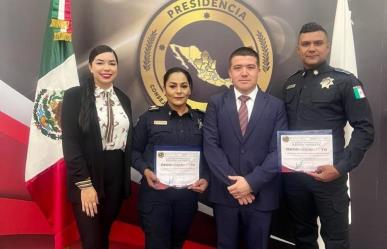 Policías de Guadalupe reciben capacitación constante gracias a instructores del Indepol