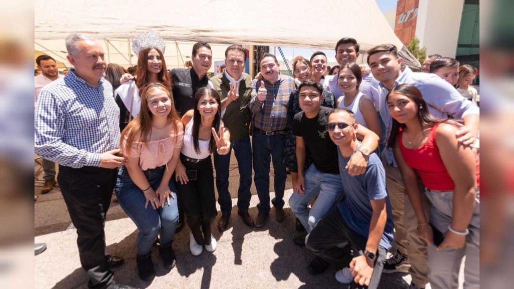 Estudiantes tendrán mejores espacios al aprender con obras iniciadas por Esteban