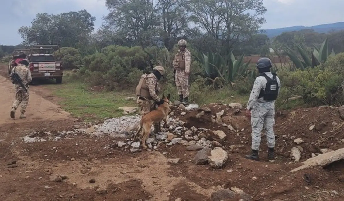 La Guardia Nacional localizó tomas clandestinas de combustible en 9 municipios de Hidalgo. Foto: Guardia Nacional