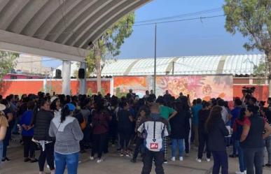 Llegan acuerdos padres de familia y autoridades en secundaria 80 en La Paz