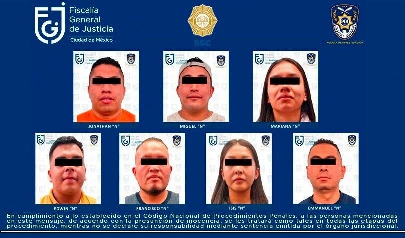 Caso Black Wall Street Capital: Siete policías detenidos por abuso de autoridad. Foto: @FiscaliaCDMX