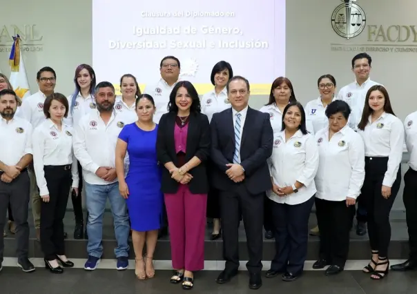 Profesores de la UANL se gradúan en Diplomado de igualdad de género y diversidad sexual