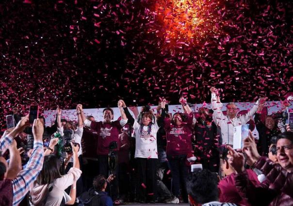 Le ganamos al PRI en Cuautitlán Izcalli y Atlacomulco: Delfina Gómez