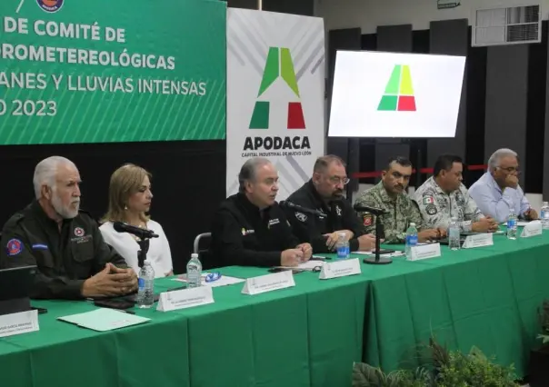 Apodaca se prepara para la Temporada de Huracanes y Lluvias Intensas 2023