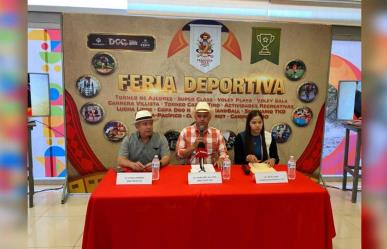 Presentan cartelera de la Feria Deportiva 2023