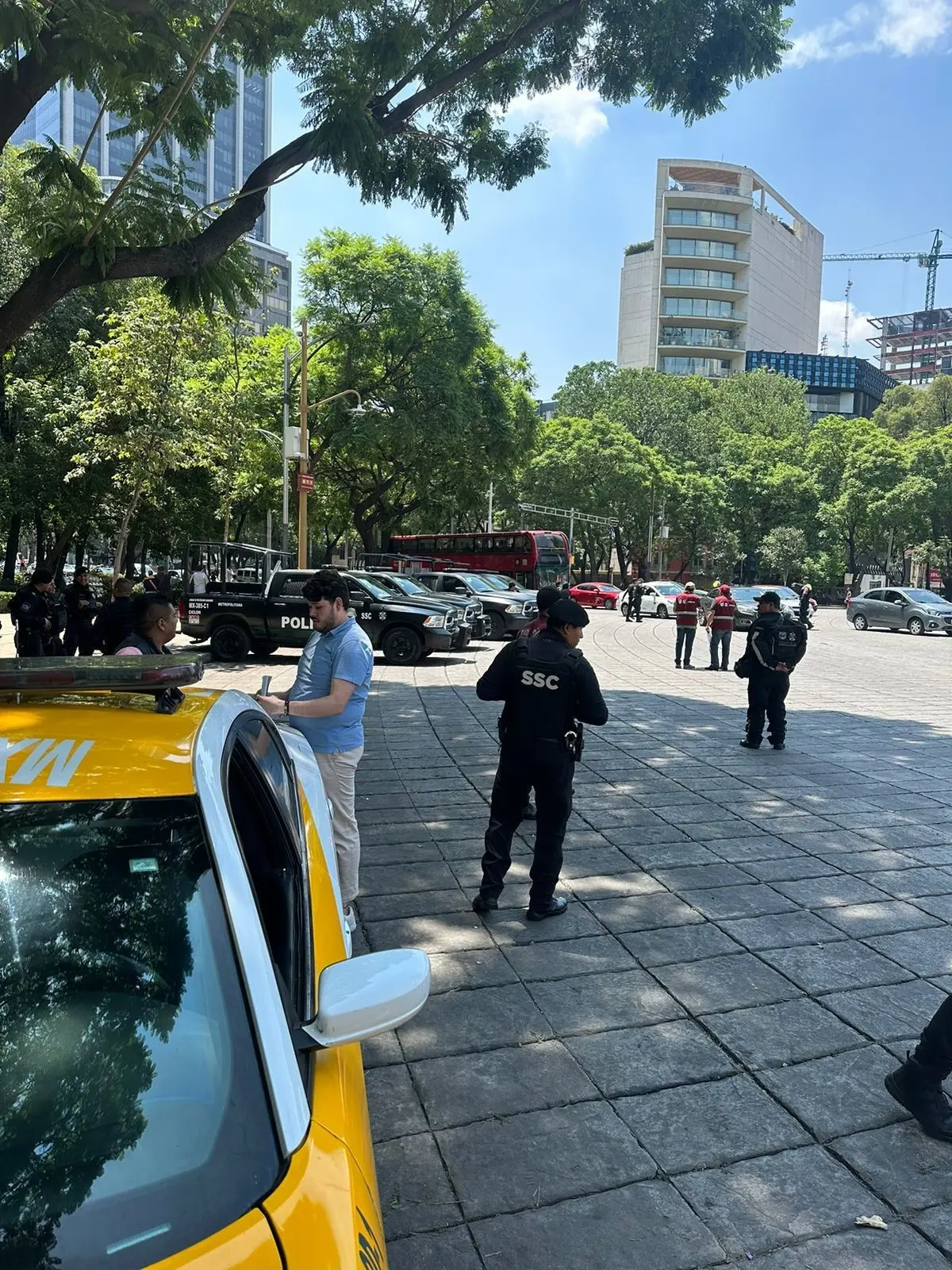 Operativos sorpresa: verifican taxis de la CDMX en busca de anomalías