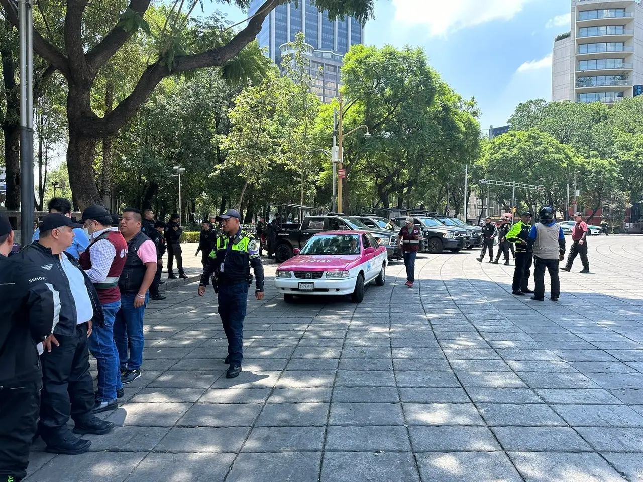 Operativos sorpresa: verifican taxis de la CDMX en busca de anomalías
