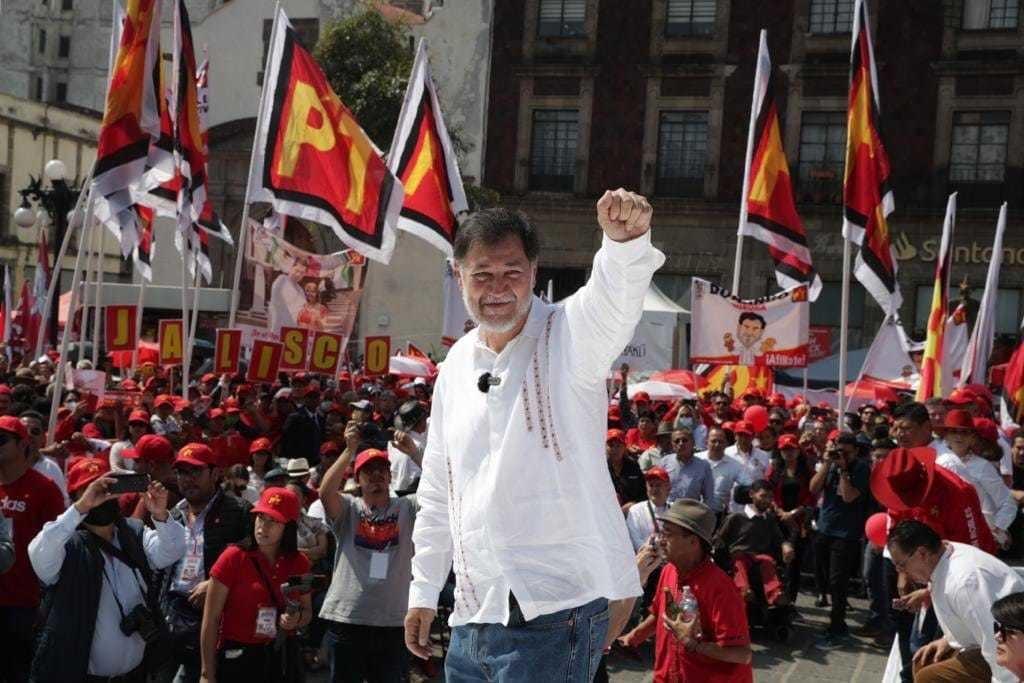 Fernández Noroña busca candidatura presidencial: solicita licencia indefinida. Foto: FB Gerardo Fernández Noroña