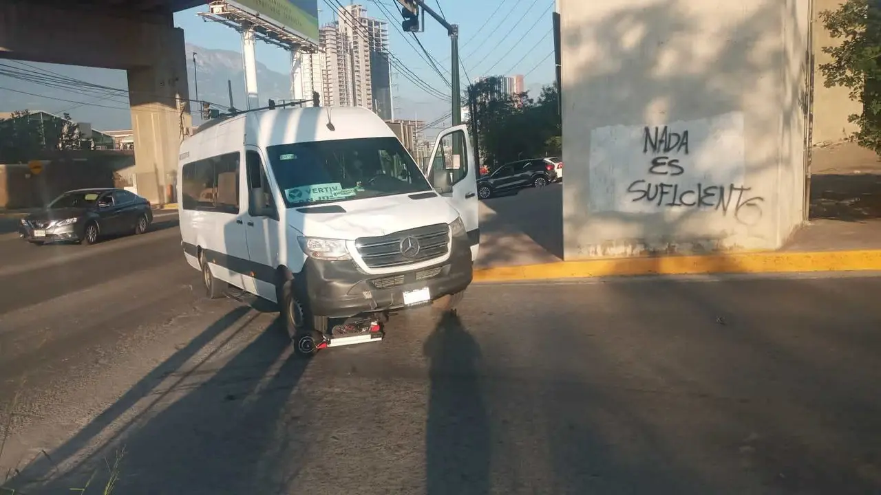 El Departamento de Tránsito municipal ya había alertado del riesgo que representaba la circulación de scooters en la zona. Foto: Raymundo Elizalde.