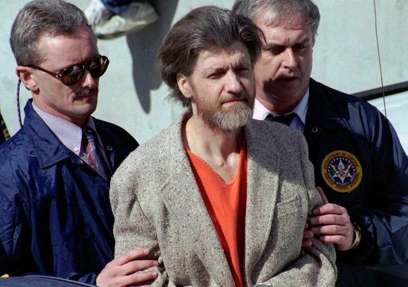 Theodore “Ted” Kaczynski sembró el terror en Estados Unidos entre 1978 y 1995. Foto: Especial