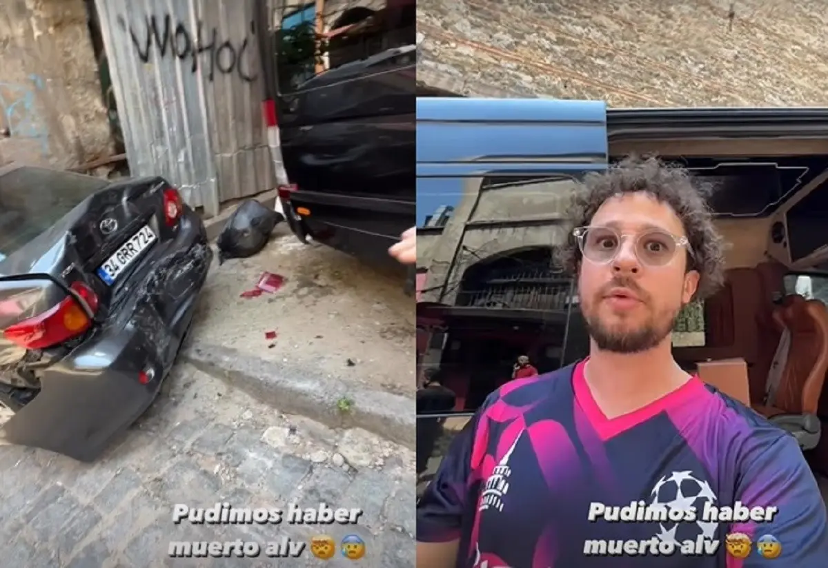 Luisito Comunica aseguró que pudo haber muerto tras sufrir un accidente vial en su visita a Turquía. Foto: Instagram luisitocomunica