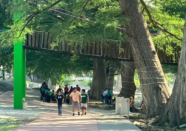 Visitan río La Silla ante altas temperaturas