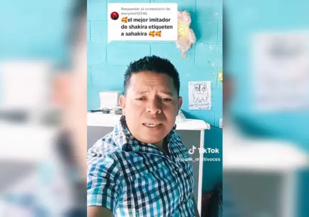 ¡Si es él! Hombre sorprende con su voz, imita a Shakira, tienes que escucharlo