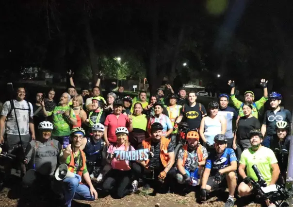 ¡Zombies en Bici! Rodadas nocturnas para regios