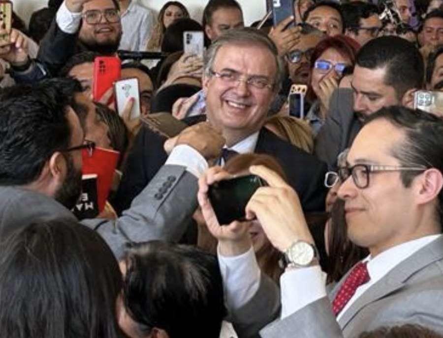 Marcelo Ebrard, secretario de Relaciones Exteriores. Foto. Twitter