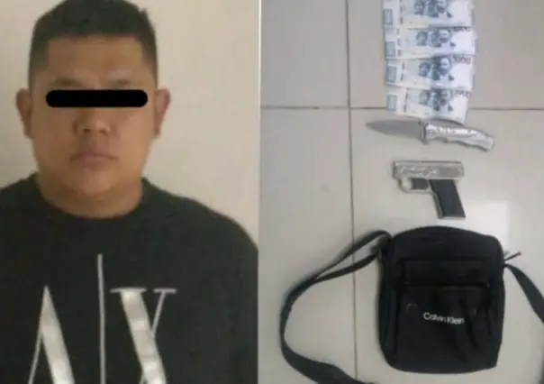 Cae en Ecatepec, presunto extorsionador, integrante de la Unión de Tepito