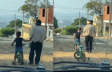 Recuperar la fe en la humanidad: Niño ayuda a abuelito a regresar a su casa