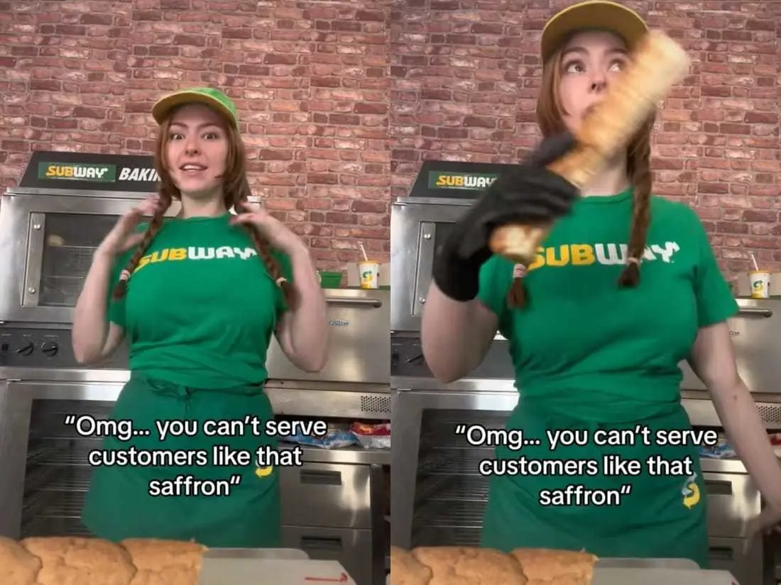 VIDEO: Empleada de Subway se hace viral por sus pasos de baile