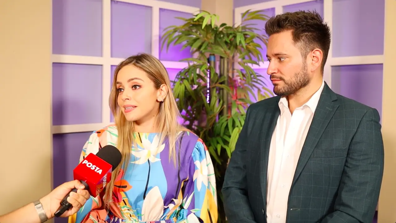 María Fernanda y su esposo,  Luis Eduardo Chávez forman parte de las voces de la Sonora Santanera de Carlos Colorado. Foto. Edward Morales