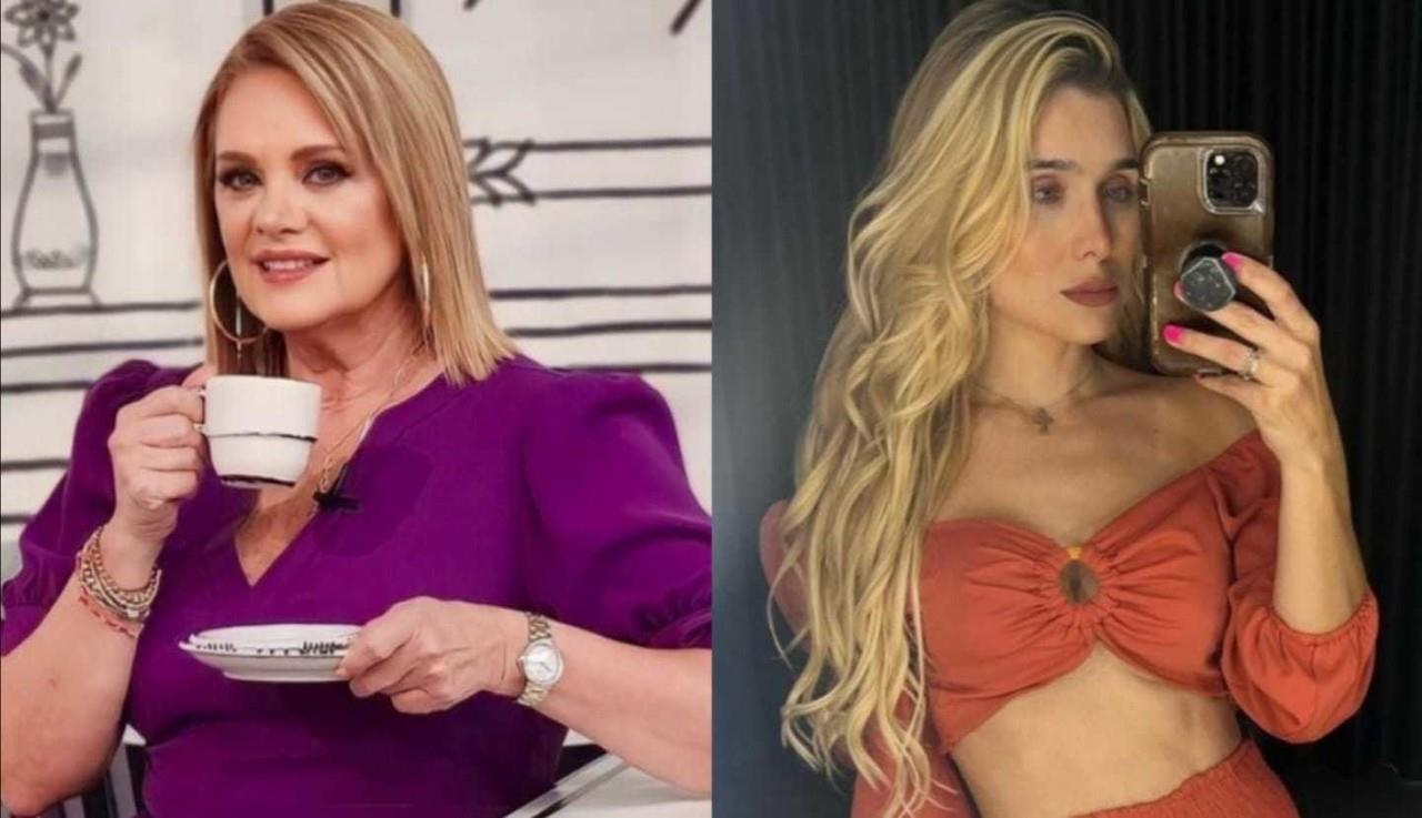 Erika Buenfil apoya al Team Infierno en La Casa de los Famosos México. Fotos: Instagram