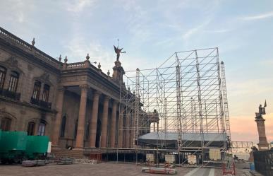 Arranca instalación de escenario para Macrofest del 18 de junio, Día del Padre