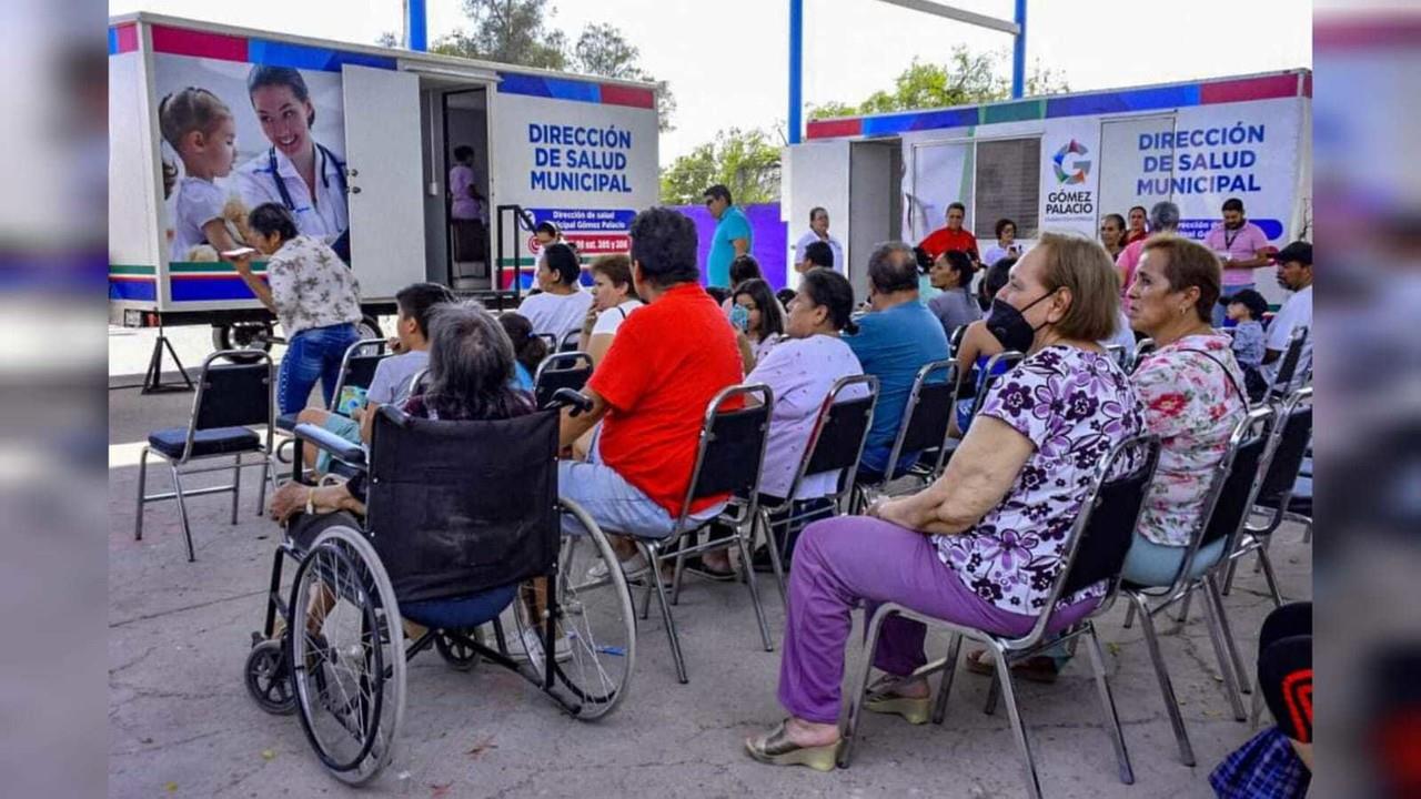 Brigadas Unidades Móviles llevan servicios primordiales sin costo a todos los gomezpalatinos. Foto: Facebook Ayuntamiento de Gómez Palacio.