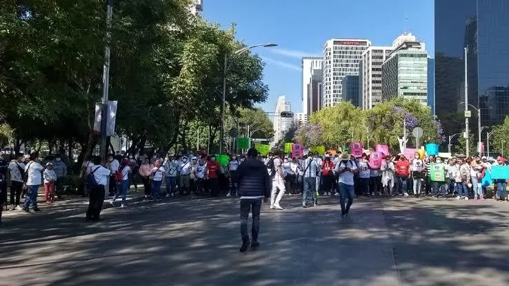 Se tienen previstas más de 10 manifestaciones en la capital. Foto: Especial