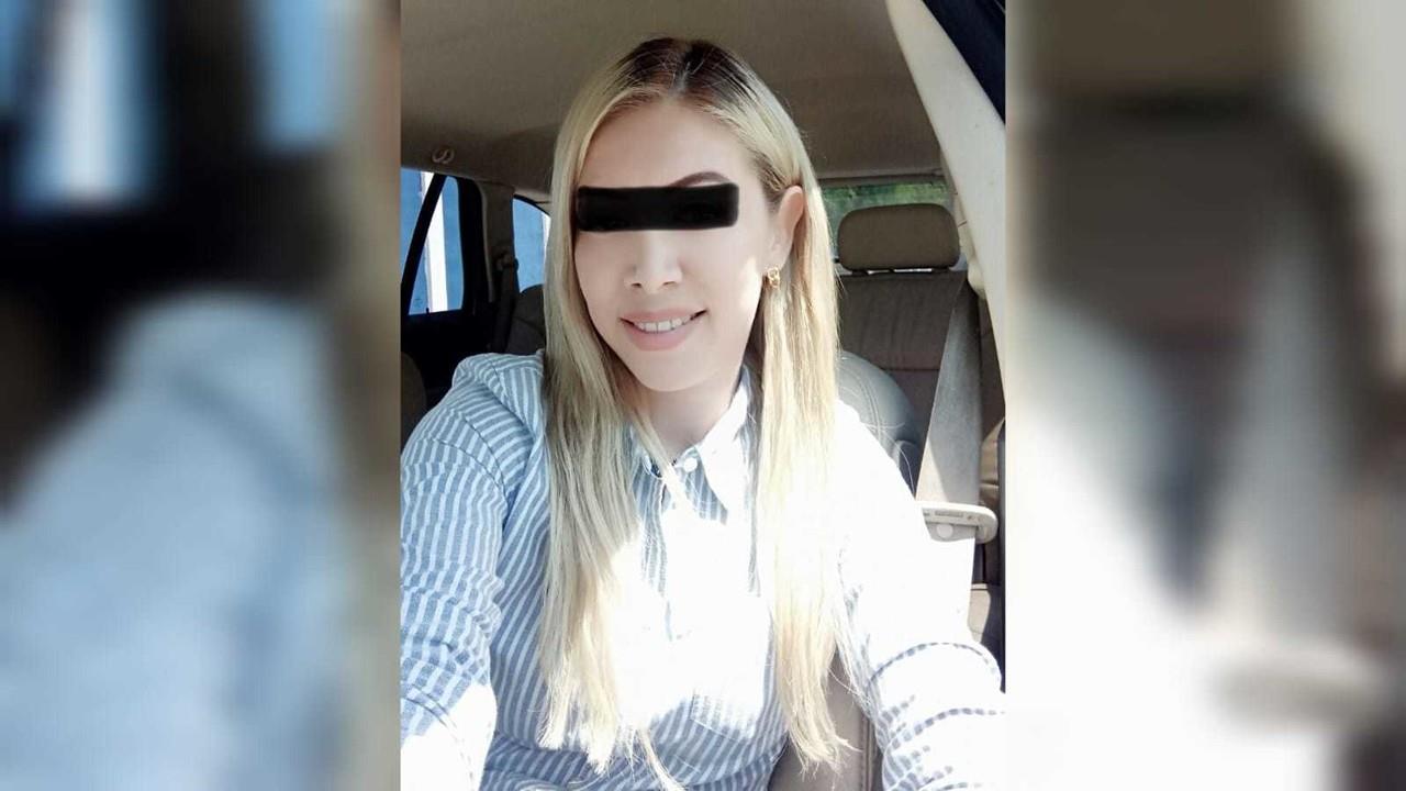 Denisse “A” fue detenida el 10 de junio en el puesto de control de Falfurrias en el condado de Brooks en Texas. Foto: Especial