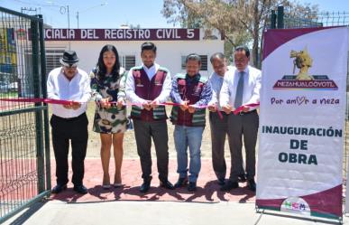 Inauguran la Oficialía número 5 del Registro Civil en Nezahualcóyotl