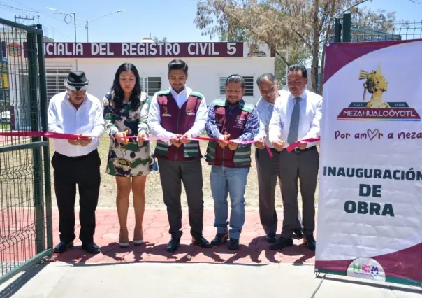 Inauguran la Oficialía número 5 del Registro Civil en Nezahualcóyotl