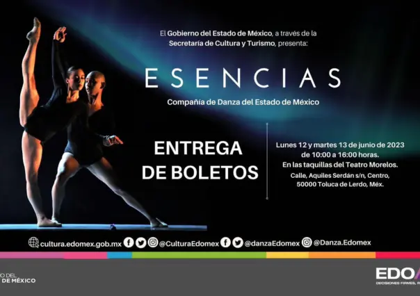 Llega Esencias al Teatro Morelos de Toluca con un viaje por la danza clásica