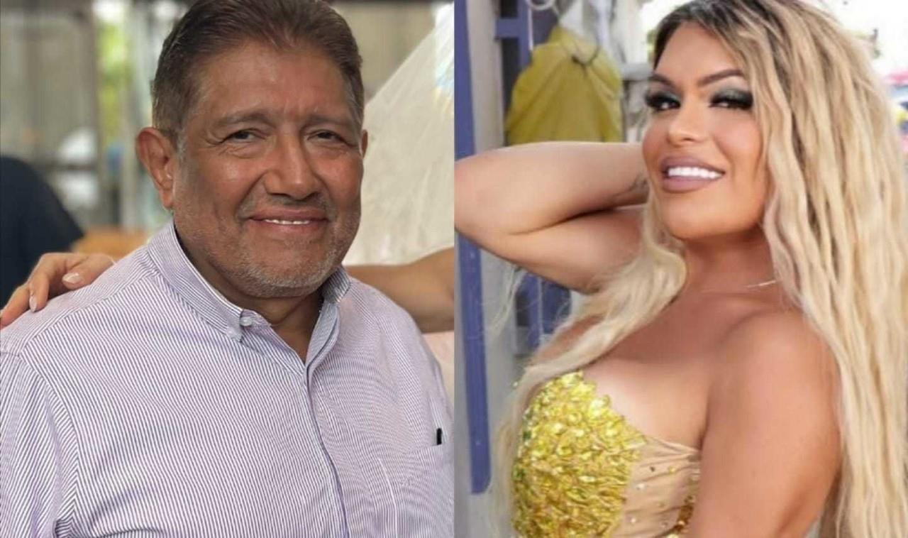 Juan Osorio fue a echarle porras a su hijo, Emilio, y aprovechó para enviarle un mensaje a Wendy. Fotos: Twitter e Instagram