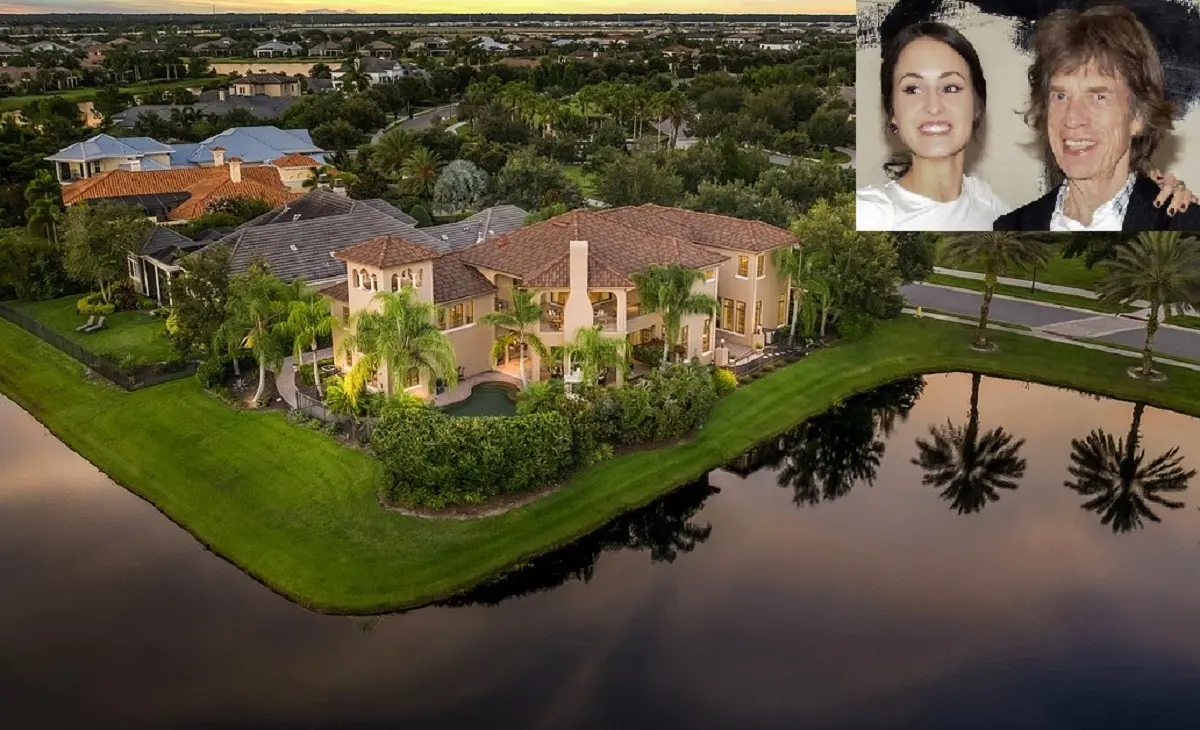 Mick Jagger y su novia Melanie Hamrick, pusieron a la venta su residencia en 3.5 mdd en en The Lake Club, en el área de Lakewood Ranch, Florida. Foto: Sarasota Herald Tribune / Videomuzic