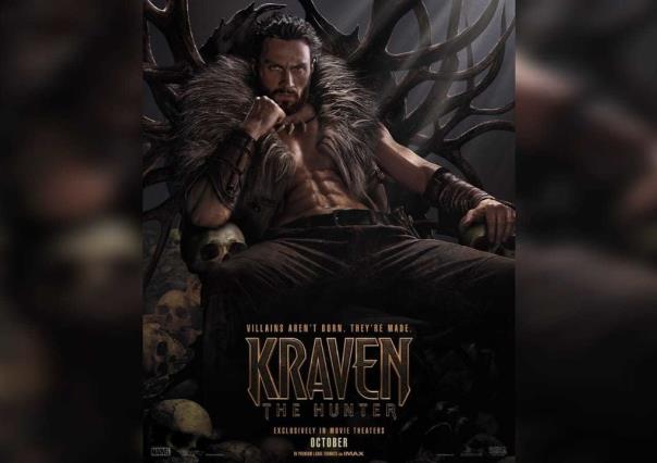 Lanzan el tráiler de la película Kraven The Hunter de Sony