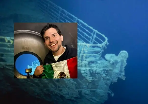 Así fue el viaje de un mexicano en submarino para explorar el Titanic